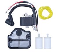 Bobine d'allumage Filtre à air Conduite de carburant Filtre à carburant Kit Pour Husqvarna 136 137 141 142 Tronçonneuses
