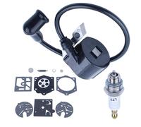 Bobine d'allumage Pour Stihl 015 015AV 015L Bougie d'allumage Kit de réparation de carburateur Tronçonneuse Tronçonneuse Pièce de