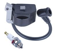 Bobine d'allumage pour Stihl FS38 FS45 FS55 HL45 HS45 KM55 Tondeuse Débroussailleuse avec Bougie pour 4140 400 1308