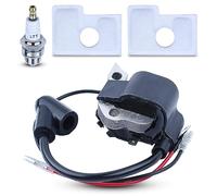 Bobine d'allumage pour Stihl MS170 MS180 017 018 MS170C MS180C avec filtre à air Bougie d'allumage Pièces de rechange 1130400 1302