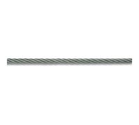 BOBINE DE 50M DE CABLE GAINE PVC ACIER GALVANISE 159KG D4/6MM