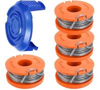 Bobine de bobine compatible avec Mac Allister MGTP18Li 165 mm 3 m WX150 et cache-bobine TLW-01-1 pour couleurs multiples YYV