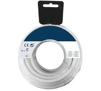 Bobine de câble de 25 mètres, blanche, avec 2 conducteurs de 2,5 mm², pour appareils électriques de grande taille