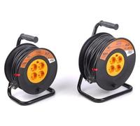 Bobine de câble électrique, triple, 1,5 mm, 50 mètres