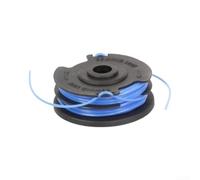 Bobine de débroussailleuse double ligne 1,6 mm pour outils de jardin Wolf | Ligne de 1,6 mm d'épaisseur, longueur totale de 2 x 5 m, convient pour Wolf GT840, GT850, pour les modèles F10 à partir de