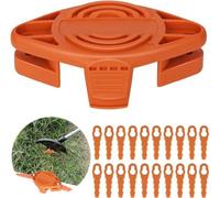 Bobine de fil de 20 pièces Bladkop compatible avec les coupe-herbe sans fil WG150, WG169E, WG154E et WA0010 Sense Trimmer - Fil de rechange 20 mm