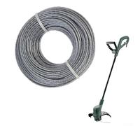 Bobine de fil de coupe 15 m de diamètre 2,0 mm, 2,4 mm, 2,7 mm, 3,0 mm pour modèles DRAHT EasyGrassCut et UniversalGrassCut (2,0 mm, 15 mètres)