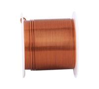 Bobine de fil de cuivre nu 15 m 0,4-0,45 mm épaisseur 25 26 | 0,4-0,45 mm, 15 m, épaisseur 25-26, pour la fabrication de bijoux, projets de bricolage, tissage, mise à la terre (0,4 mm)
