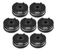 Bobine de fil de rechange pour Bosch F016800351 pour Bosch ART 24, ART 27, ART 30 et ART 30-36 LI Bobine de fil Coupe Bordure pour débroussailleuse double ligne 6,0 m x 1,6 mm (7pcs)