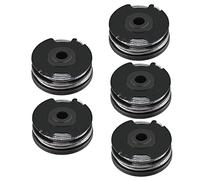 Bobine de fil de rechange pour Bosch F016800351 pour Bosch ART 24, ART 27, ART 30 et ART 30-36 LI Bobine de fil Coupe Bordure pour débroussailleuse double ligne 6,0 m x 1,6 mm (5pcs)