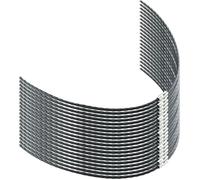 Bobine de fil de rechange pour débroussailleuse Bosch AFS 23-37 - Lot de 20 - 37 cm x 3,5 mm Noir YYV