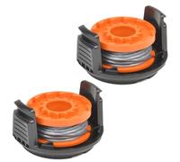 Bobine de fil et couvercle pour trimmer McGregor, diamètre 1,5 mm, lot de 2