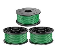Bobine de fil pour Black & Decker A6486 débroussailleuse sans fil 2,0 mm 6,1 m, Bobine de fil rechange Coupe Bordure pour Black and Decker GL7033 GL8033 GL9035 (3pcs)