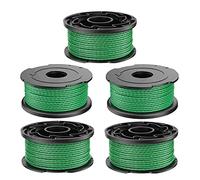 Bobine de fil pour Black et Decker GL7033 GL8033 GL9035 A6486 débroussailleuse sans fil 2,0 mm 6,1 m, Bobine de fil rechange Coupe Bordure pour Black and Decker A6486 (5pcs)