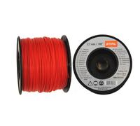 Bobine de fil rond diamètre 2,7 mm longueur 215 m - rouge STIHL 0000-930-2227