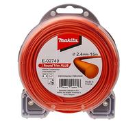 Fil de coupe Orange 2,4mm x 15m rond MAKITA E-02749