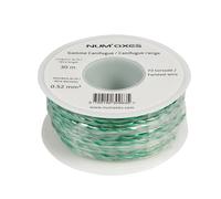 Bobine de fil torsadée pour clôtures anti-fugue Num'axes Vert 30 m/0,52 mm²