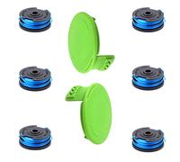 Bobine de rechange et ensemble de couvercles pour coupe-bordures Greenworks 6 bobines