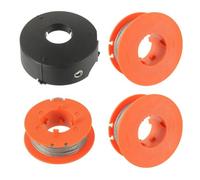 Bobine de Rechange, pour Bosch Art 23 26 30 Combitrim Easytrim 1,6mm x 8M avec Couvercle F016L71088 (3 Bobines + 1 Couvercle)