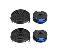 Bobine de rechange pour débroussailleuse 20115E-B | Cet ensemble de fil et de couverture en nylon offre une coupe efficace de l'herbe et une installation simple sans outil de
