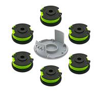 Bobine de rechange pour débroussailleuse Ryobi RAC143, 6,1 m x 2 mm, Ryobi RAC143 36 V compatible avec RLT36B33 et RY36LT33A-0 (6+1)