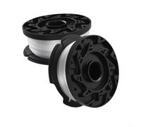 Bobine de recharge pour débroussailleuse 1,5 mm pour entretien de jardin | Fil en nylon de 1,5 mm de diamètre, 10 m de longueur par bobine, convient pour les têtes noires reflex Decker