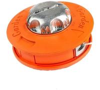 Bobine de tête de débroussailleuse universelle M10 x 1,25 avec fil nylon 2,4 mm x 15 m-MCJ