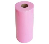 Bobine de tulle, largeur de 25 cm, rouleau de 100 mètres, couleur rose