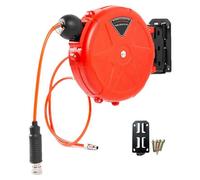 Bobine de tuyau d'air de 10 mètres, fixation murale, automatique, avec support pivotant