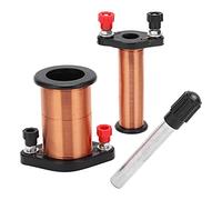Bobine D'induction électromagnétique, Expérience de Physique Légère | Conception portable, Cuivre émaillé durable, Idéal pour le collège