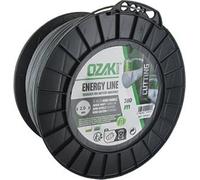 Bobine en nylon rond, ondulée, Ozaki Energy Line. Brevetée, pour optimiser la durée de vie des piles des appareils – Longueur : 380