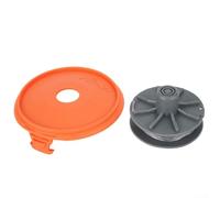 Bobine et couvercle de rechange, ligne de 1,65 mm, longueur de 0,1 m, compatible avec SmallCut 300 pour easycut 400 Plus 500, installation rapide sans outil pour une coupe efficace, longue durée de
