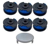 Bobine de coupe bordure - Ryobi - AC14RL3A - Ø 1,65mm - L 3,35m - Pack de 6 + 1 couvercle