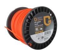 Bobine fil débroussailleuse nylon rond - Orange - 3 mmx53m
