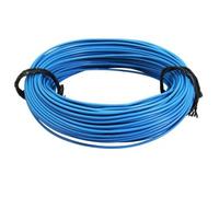 Bobine Fil Électrique Bleu Multibrin 9/10 0.75mm² X 50m Faisceau Pour Moto Cyclo