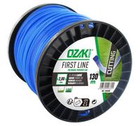 Ozaki Bobine fil nylon carré GREENSTAR 15482 2 mm x 130 m – Matières vierges, haute durabilité