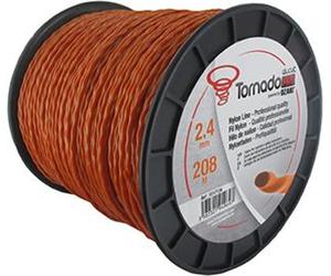 Bobine Fil Nylon Copolymer Ozaki Tornado Alu - Longueur : 208 m, ø : 2,40 mm.