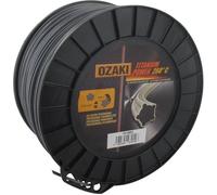 Bobine fil OZAKI TITANIUM POWER 3,0mm X 186m Profil pentagonal, co-polymère haute résistance