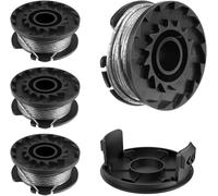 Bobine Fil Pour BOSCH EasyGrassCut 18 23 26 Art 23 26 Coupe Bordure Pièces de Rechange (BOSCH F016800569 / F16800385, 4 Pièces)