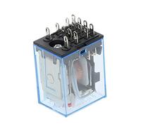 Bobine MY4NJ AC12V AC24V DC12V DC24V DC 36V AC110V AC220V AC380V HH54P 5A 220V, 2 pièces, relais électromagnétique