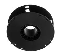 Bobine pour Câble Plastique Noire, Enrouleur Câble Léger Anti-nœuds | Dévidoir Câble Électrique Vide, Tambour Enroulement de Câble, Usage Atelier Bureau, Format Portable Résistant