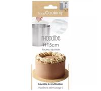 Bobine PVC Bande à Chemiser Rhodoïde H15cm Longueur 1.5 m Scrapcooking