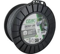 Bobine ronde en nylon, ondulée, Ozaki Energy Line. Brevetée, pour optimiser les appareils fonctionnant sur batterie - Longueur : 168