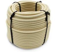 Bobine, rouleau de tendeur élastique - 25 mètres x 6 mm - Beige beige G
