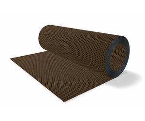 Bobineau plaque aluminium perforée - 0,7 mm x 1000 mm x 21 ml - 24 kg le rouleau - Brun/anthracite - PREFA - 507202
