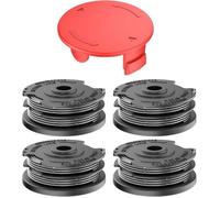 Bobines de fil pour coupe-bordure Bosch ART 24 27 30 et ART 30-36 LI - Lot de 4 - Noir Noir