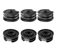 Bobines de fil pour coupe-bordure Bosch - Lot de 6 bobines de rechange - 1,65 mm
