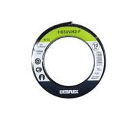 Bobinot de câble - Bobine de fils électrique - Câble électrique - Couronne de câble - Bobinot Câble Souple 10 mètres HO3VVH2-F 2X0.75 mm ² - Noir - 155323 Debflex