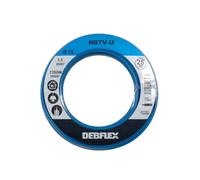 Bobinot de câble | Bobine de fils électrique | Câble électrique | Couronne de câble | Debflex 110347 Bobinot Câble rigide 25 mètres | HO7VU 1,5mm ² | Bleu