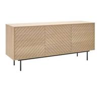 BOBOCHIC Buffet 3 portes NELL BOBOCHIC® Haute Couture Chêne Chêne G